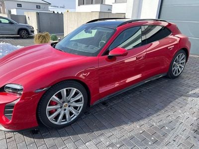 Gebraucht Porsche Taycan Sport Turismo 439 kW (598 PS) 2022 Rot Kombi