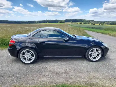 Gebraucht Mercedes SLK280 231 PS (169 kW) 2005 Schwarz Cabrio