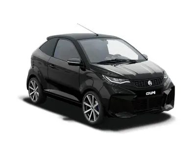 Neu Aixam Coupe GTI 2026 Schwarzmetallic Coupé