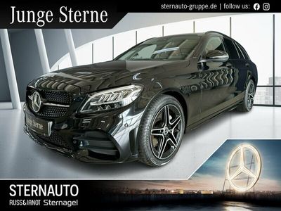 gebraucht Mercedes C160 T +AMG Line+Night+Leder+LED+AMG LMR 18"