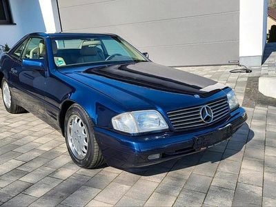 Second-hand Mercedes SL320 231 CP (169 kW) 2006 Albastru Cabrio