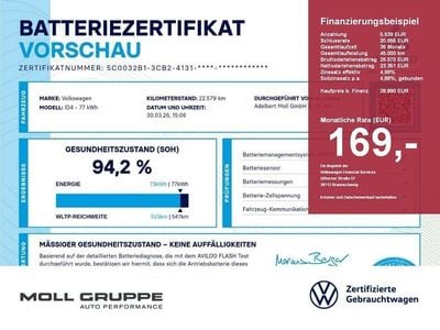 Gebraucht VW ID.4 GTX 219 kW (299 PS) 2022 Schwarz SUV