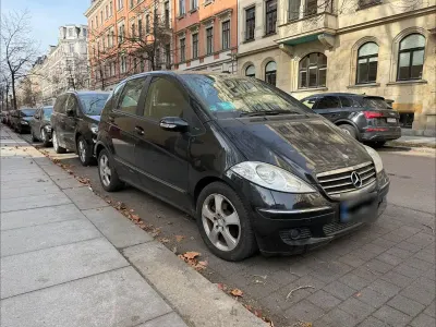 Gebraucht Mercedes A170 116 PS (85 kW) 2007 Schwarz Kleinwagen
