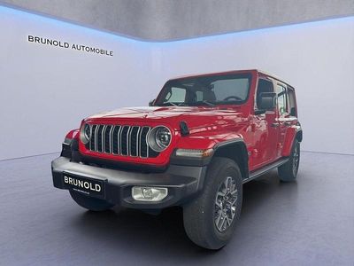 Rot Neu 2025 Jeep Wrangler Sahara SUV | 59.900 € (Superpreis)