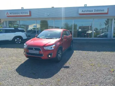 Używany Mitsubishi ASX Diamant Edition 117 KM (86 kW) 2016 Czerwony SUV