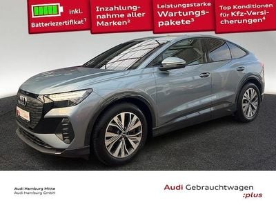 Gebraucht Audi Q4 Sportback e-tron Ambiente 150 kW (204 PS) 2022 Geysirblau metallic SUV