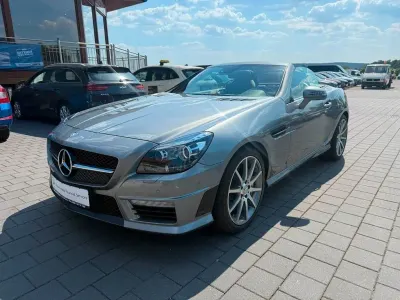 Gebraucht Mercedes SLK55 AMG AMG 421 PS (309 kW) 2012 Silber Cabrio