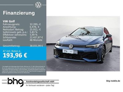 Gebraucht VW Golf VIII R-line 150 PS (110 kW) 2025 Anemonenblau metallic Limousine