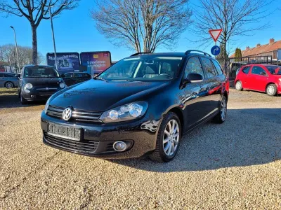 Gebraucht VW Golf VII Match 122 PS (89 kW) 2013 Schwarz Kombi