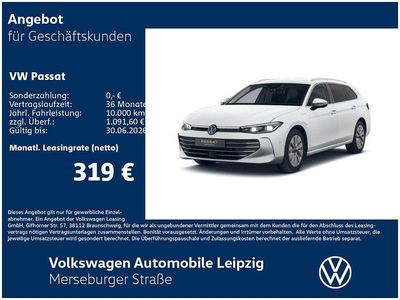 Neu VW Passat Business 150 PS (110 kW) 2026 Weiß Kombi