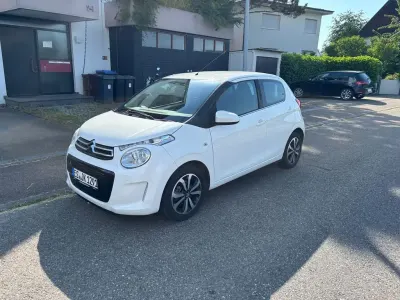 Gebraucht Citroën C1 Feel 69 PS (50 kW) 2015 Weiß Kleinwagen