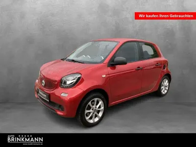 Używany Smart ForFour 71 KM (52 kW) 2016 Czerwony Hatchback