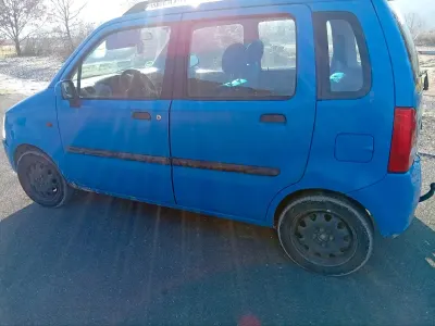 Gebraucht Opel Agila 75 PS (55 kW) 2002 Blau Van / Kleinbus