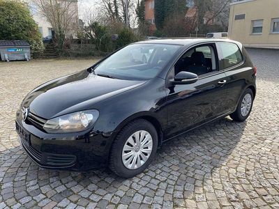Gebraucht VW Golf VI Trendline 80 PS (58 kW) 2009 Schwarz Kleinwagen