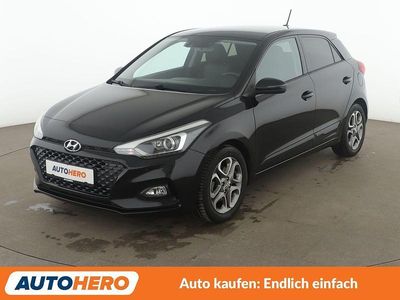 Gebraucht Hyundai i20 Style 101 PS (74 kW) 2019 Schwarz Limousine