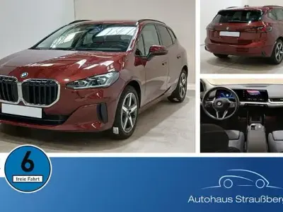 Gebraucht BMW 218 Active Tourer Sport Line 150 PS (110 kW) 2024 Rot Van / Kleinbus