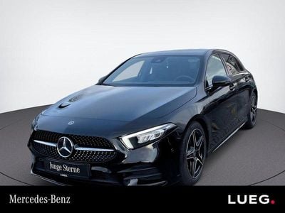 Gebraucht Mercedes A180 Night 136 PS (100 kW) 2022 Unilack nachtschwarz Limousine