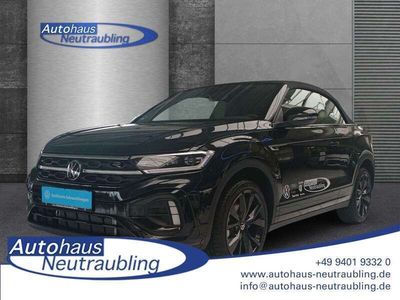 Gebraucht VW T-Roc Cabriolet R-line 150 PS (110 kW) 2025 Schwarz Cabrio