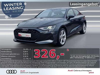 Manhattengrau metallic Gebraucht 2025 Audi A3 Advanced Limousine | 34.490 € (Guter Preis)