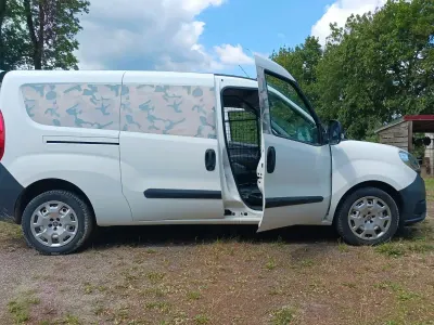 Gebraucht Fiat Doblò 105 PS (77 kW) 2016 Weiß Van / Kleinbus