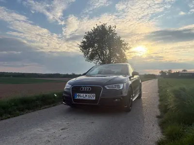 Gebraucht Audi A3 Cabriolet S-Line 125 PS (91 kW) 2012 Schwarz Cabrio