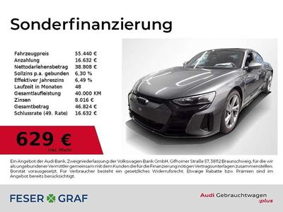 Daytonagrau perleffekt Gebraucht 2023 Audi e-tron GT quattro Sport Limousine | 55.440 €