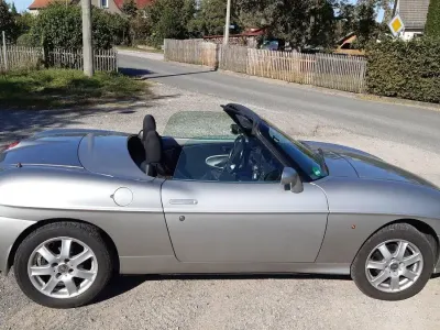 Gebraucht Fiat Barchetta 131 PS (96 kW) 2001 Silber Cabrio