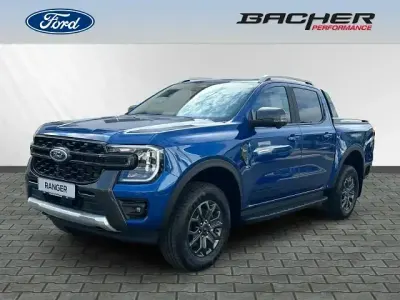 Neu Ford Ranger Wildtrack 205 PS (150 kW) 2026 Blau Pickup