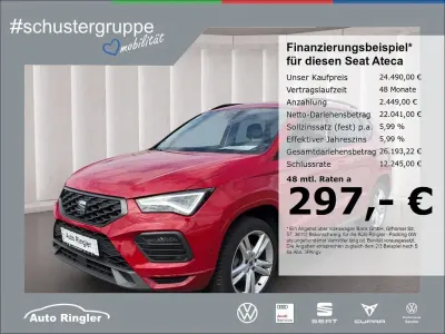 Gebraucht Seat Ateca FR 150 PS (110 kW) 2022 Rot SUV