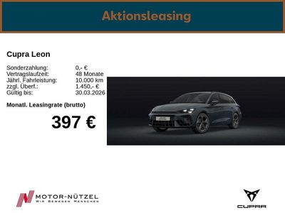 Blau Neu 2026 Cupra Leon Limousine | 39.750 € (Fairer Preis)