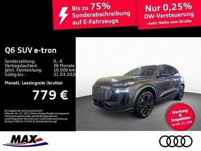Neu Audi Q6 e-tron S-Line 284 kW (387 PS) 2026 Daytonagrau perleffekt SUV