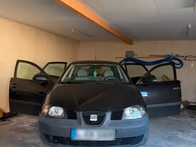 Gebraucht Seat Ibiza 2005 Schwarz Kleinwagen
