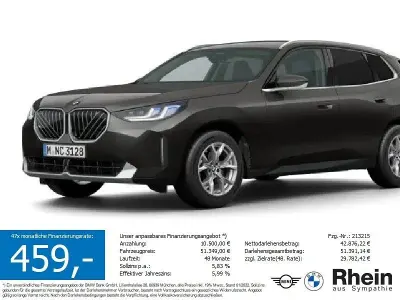 Używany BMW X3 Sport Line 208 KM (152 kW) 2025 Szary SUV