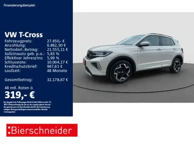 Gebraucht VW T-Cross R-line 150 PS (110 kW) 2025 Grau SUV