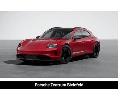 Rot Gebraucht 2024 Porsche Taycan 4S Sport Turismo Limousine | 114.800 € (Fairer Preis)
