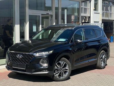 Gebraucht Hyundai Santa Fe Premium 200 PS (147 kW) 2019 Phantom black / mic SUV