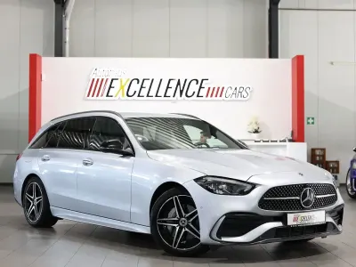 Gebraucht Mercedes C220 AMG line 220 PS (161 kW) 2023 Silber Limousine