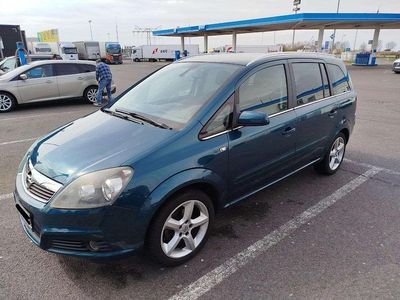 Gebraucht Opel Zafira 140 PS (102 kW) 2007 Grün Van / Kleinbus