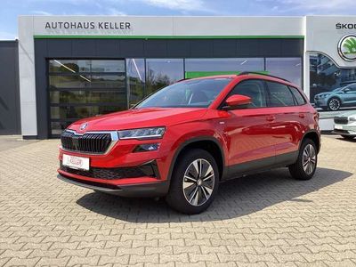 gebraucht Skoda Karoq Tour 1,5 TSI 110 kW 7-Gang DSG PDC DAB Sitzh