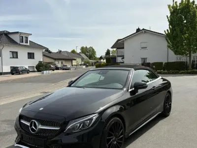 Usata Mercedes C180 AMG Edition 1 156 CV (114 kW) 2016 Nero Cabrio