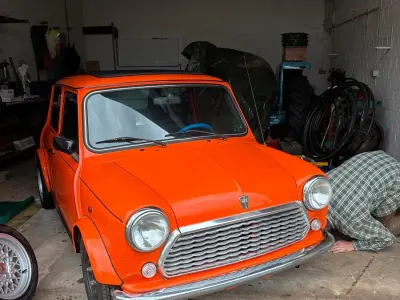 Gebraucht Rover Mini 1991 Orange Kleinwagen