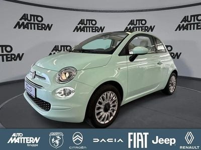 Second-hand Fiat 500C Lounge 69 CP (50 kW) 2020 Verde Cabrio
