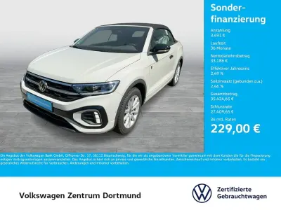 Usata VW T-Roc Cabriolet Karmann 150 CV (110 kW) 2025 Grigio Cabrio