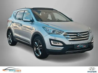 Gebraucht Hyundai Santa Fe Premium 197 PS (144 kW) 2012 Sleek silver / met SUV