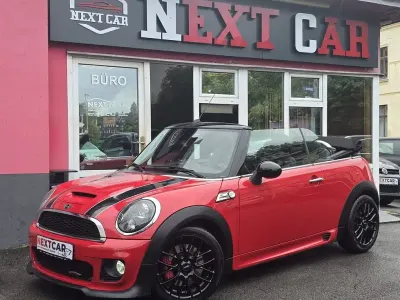 Occasion Mini John Cooper Works Cabriolet Chili 211 PK (155 kW) 2014 Rood Cabriolet
