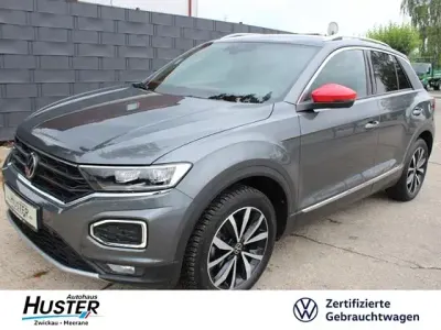 Gebraucht VW T-Roc Sportline 150 PS (110 kW) 2021 Indiumgrau metallic 7426 (metallic) SUV
