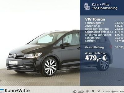 Gebraucht VW Touran Goal 150 PS (110 kW) 2024 Schwarz Van / Kleinbus