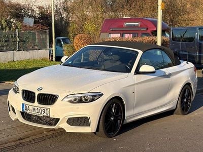 Usata BMW 218 M Sport 136 CV (100 kW) 2017 Bianco Cabrio