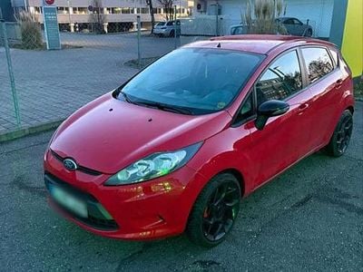 Brugt Ford Fiesta 60 HK (44 kW) 2009 Rød Sedan