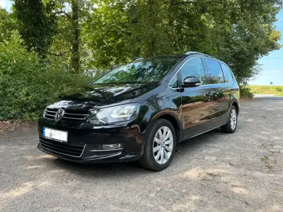 Gebraucht VW Sharan Highline 140 PS (102 kW) 2011 Schwarz Van / Kleinbus
